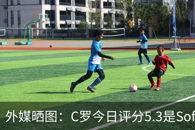 外媒晒图：C罗今日评分5.3是Sofascore个人新低，今年2场低于6分