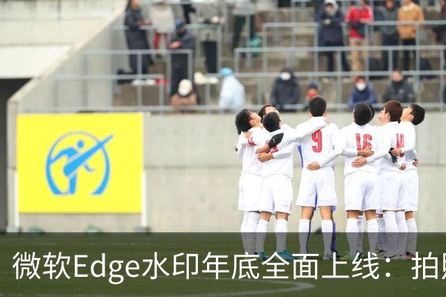 微软Edge水印年底全面上线：拍照截屏拦不住，只显示你的名字