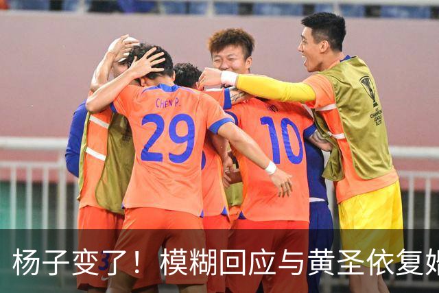 杨子变了！模糊回应与黄圣依复婚，透露两人刚见面，认可前妻才华